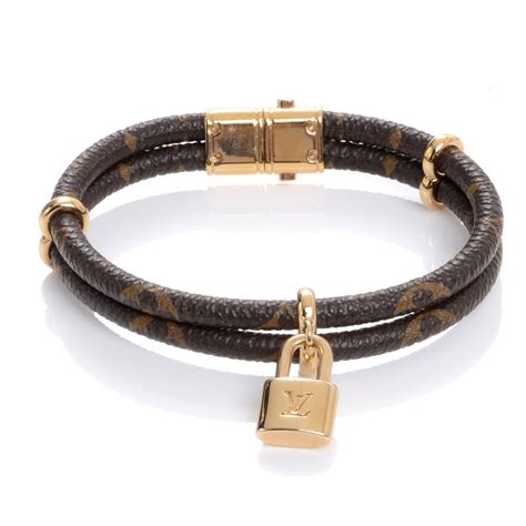 louis vuitton keep it bracelet men's|louis vuitton men's bracelet leather.